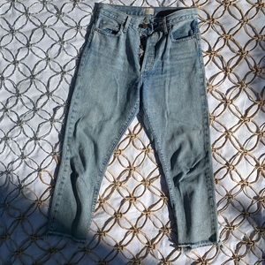 Alice and Olivia AOLA Straight Leg Jean size 28